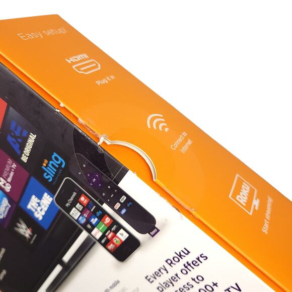 Roku 2 (3rd Gen) HD Streaming Media Player 4210R Black New Open Box Never Used - Picture 3 of 7